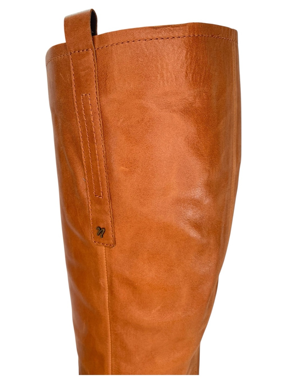 Naturalizer On Time Brown Leather Wide Calf Knee High Womens Boots Size 9.5M - Picture 9 of 15